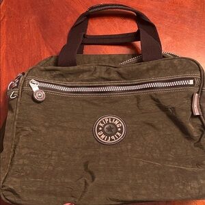 Kipling Dark Green Men's Duffel Bag